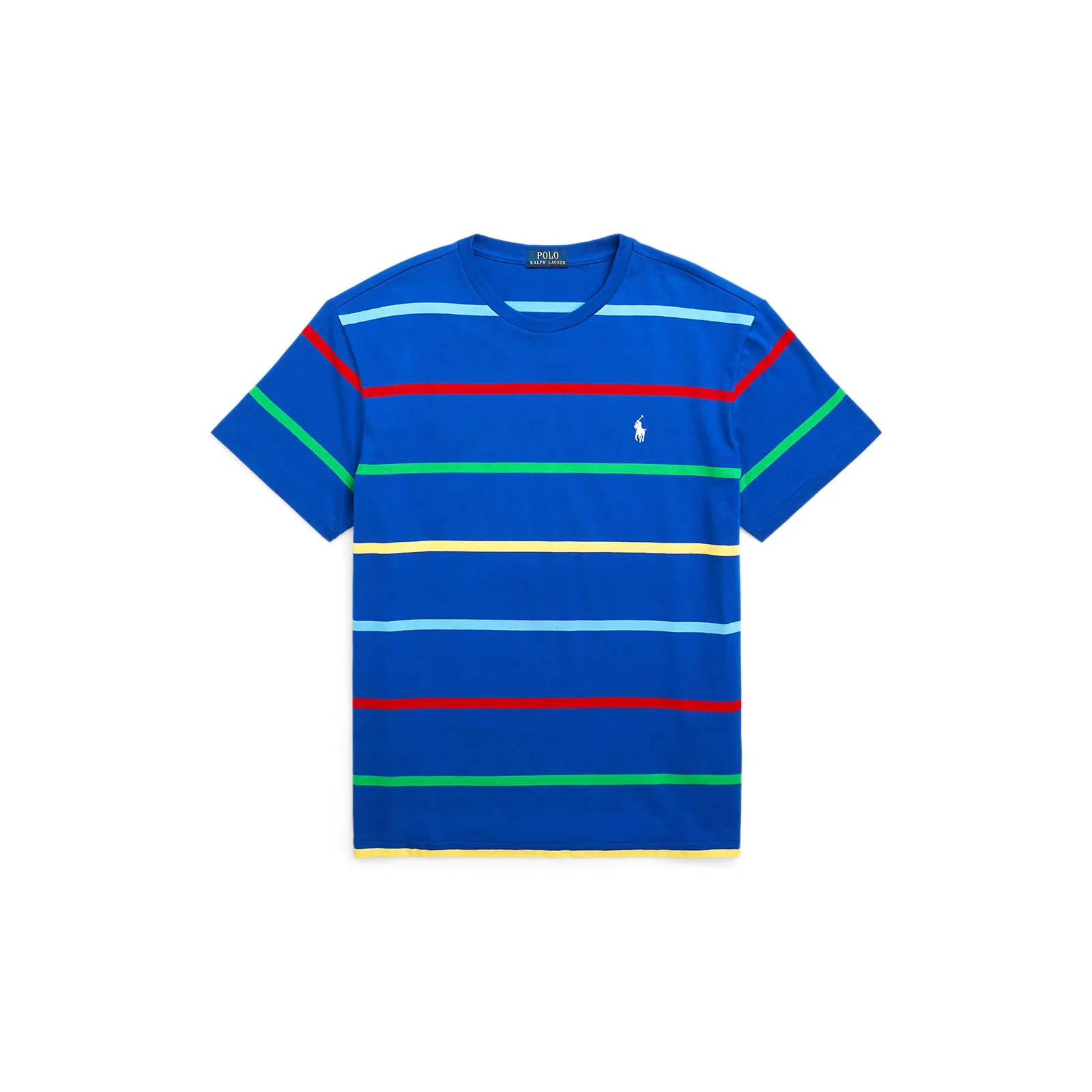 Polo Ralph Lauren - Classic Fit Jersey Crewneck T-Shirt - Sapphire Star Multi