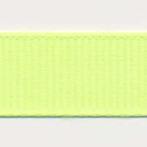Polyester Grosgrain Ribbon #151 Fluorescent Yellow