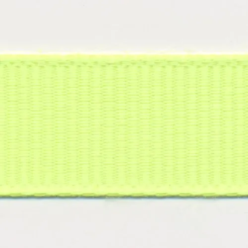 Polyester Grosgrain Ribbon #151 Fluorescent Yellow