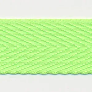 Polyester Herringbone Tape #152 Fluorescent Green