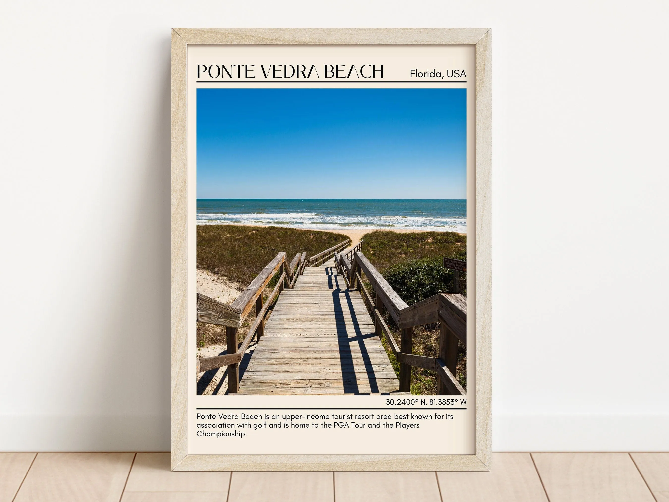 Ponte Vedra Beach Wall Canvas, USA