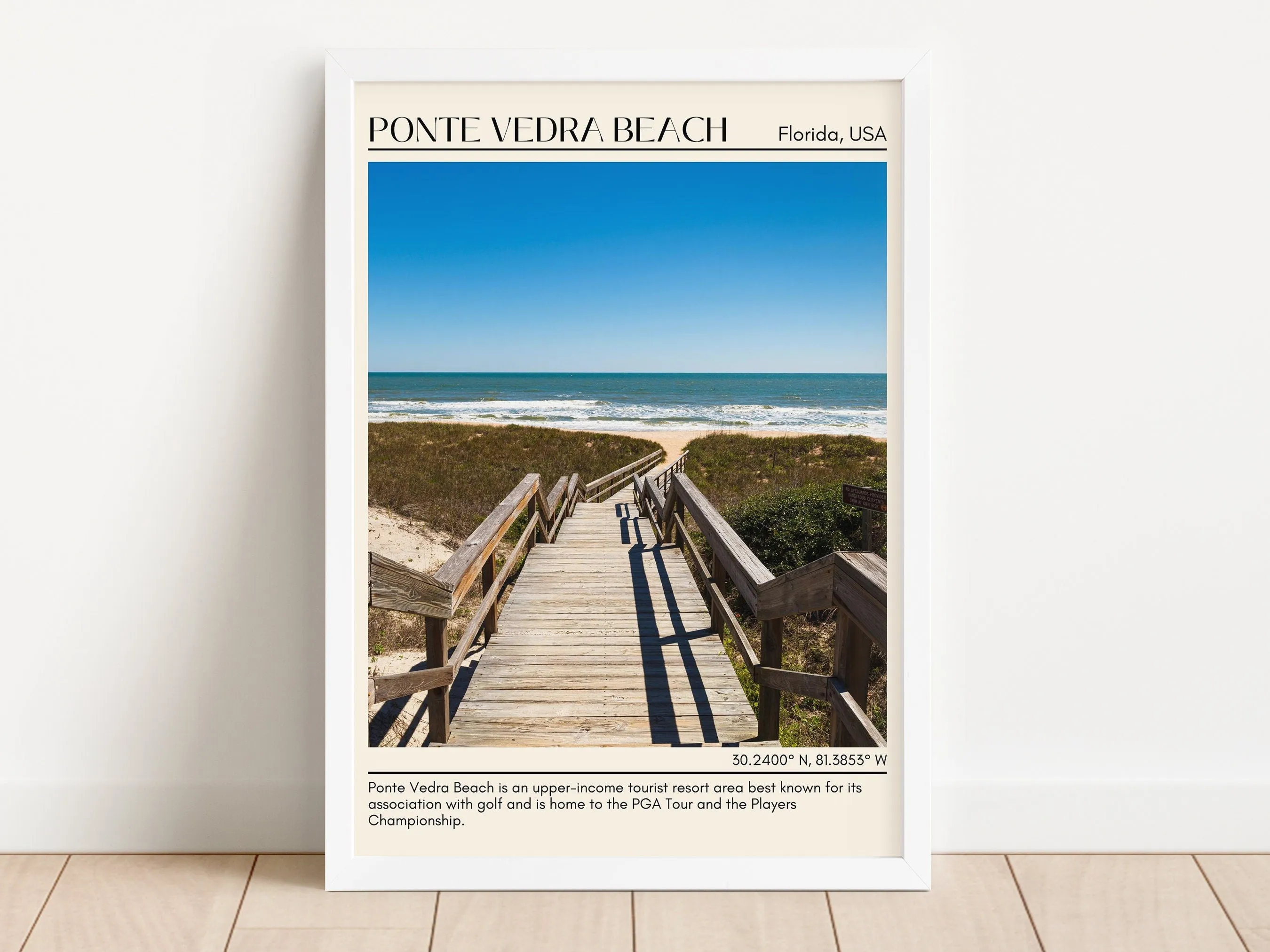 Ponte Vedra Beach Wall Canvas, USA