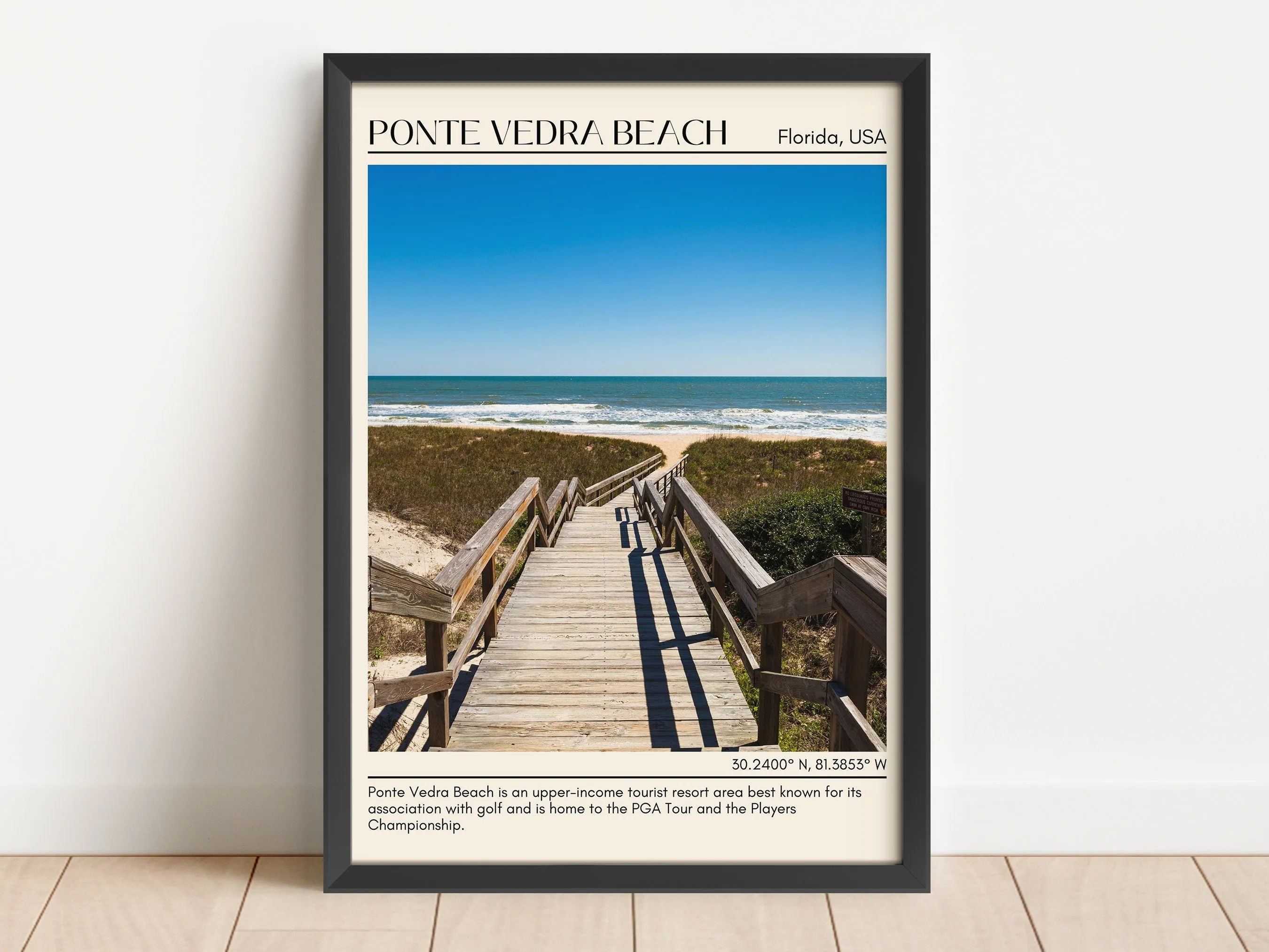 Ponte Vedra Beach Wall Canvas, USA
