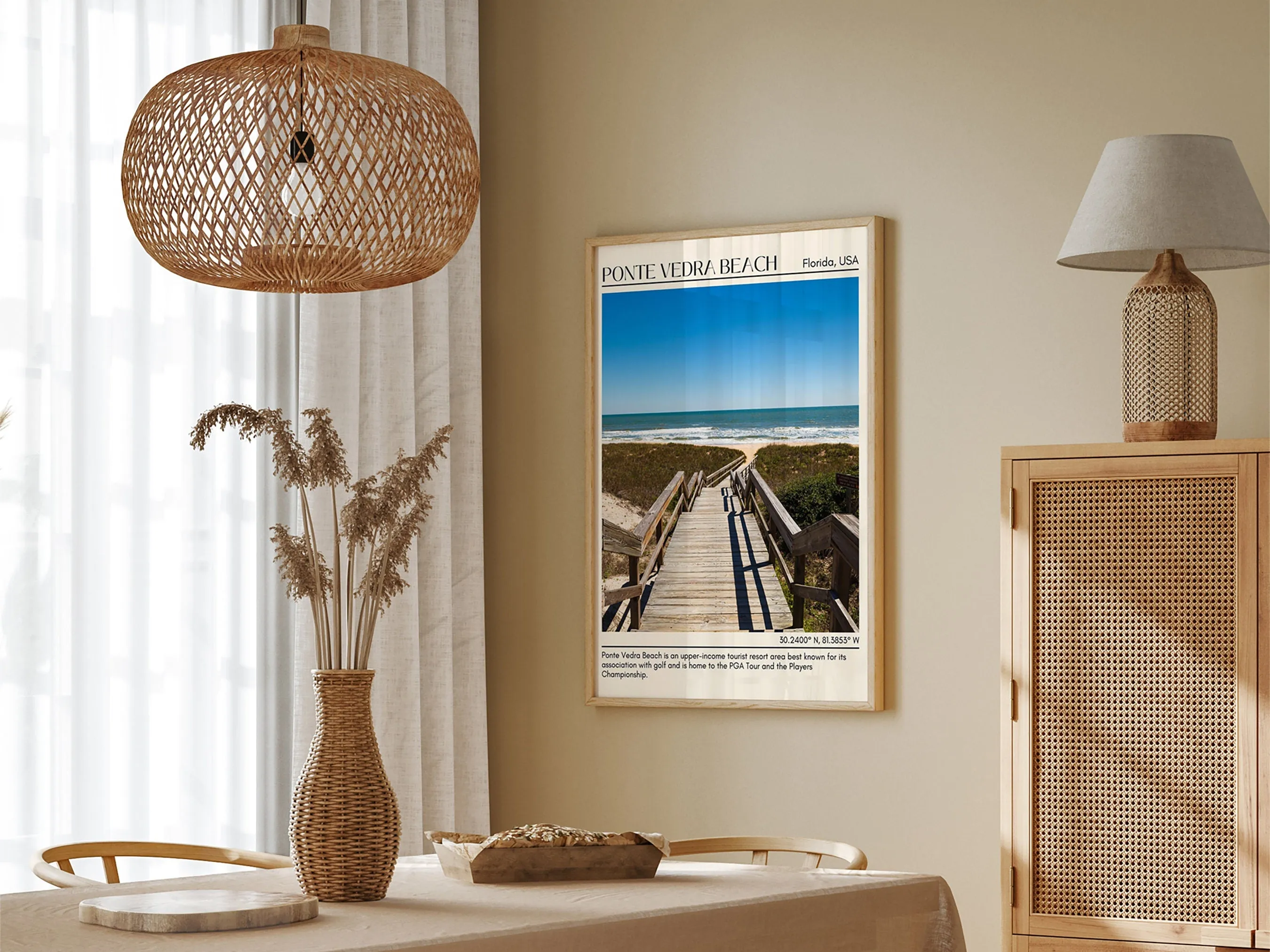 Ponte Vedra Beach Wall Canvas, USA