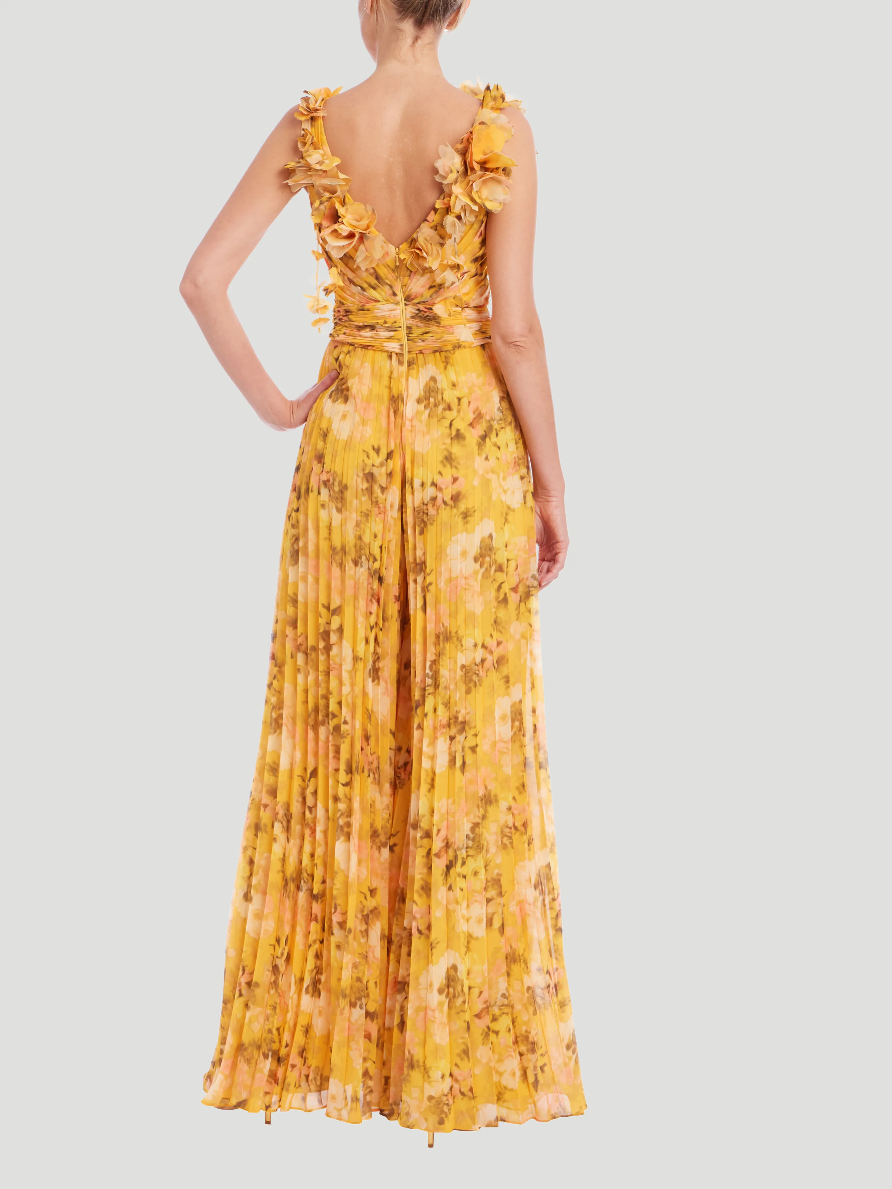 Printed Wide-Leg Jumpsuit