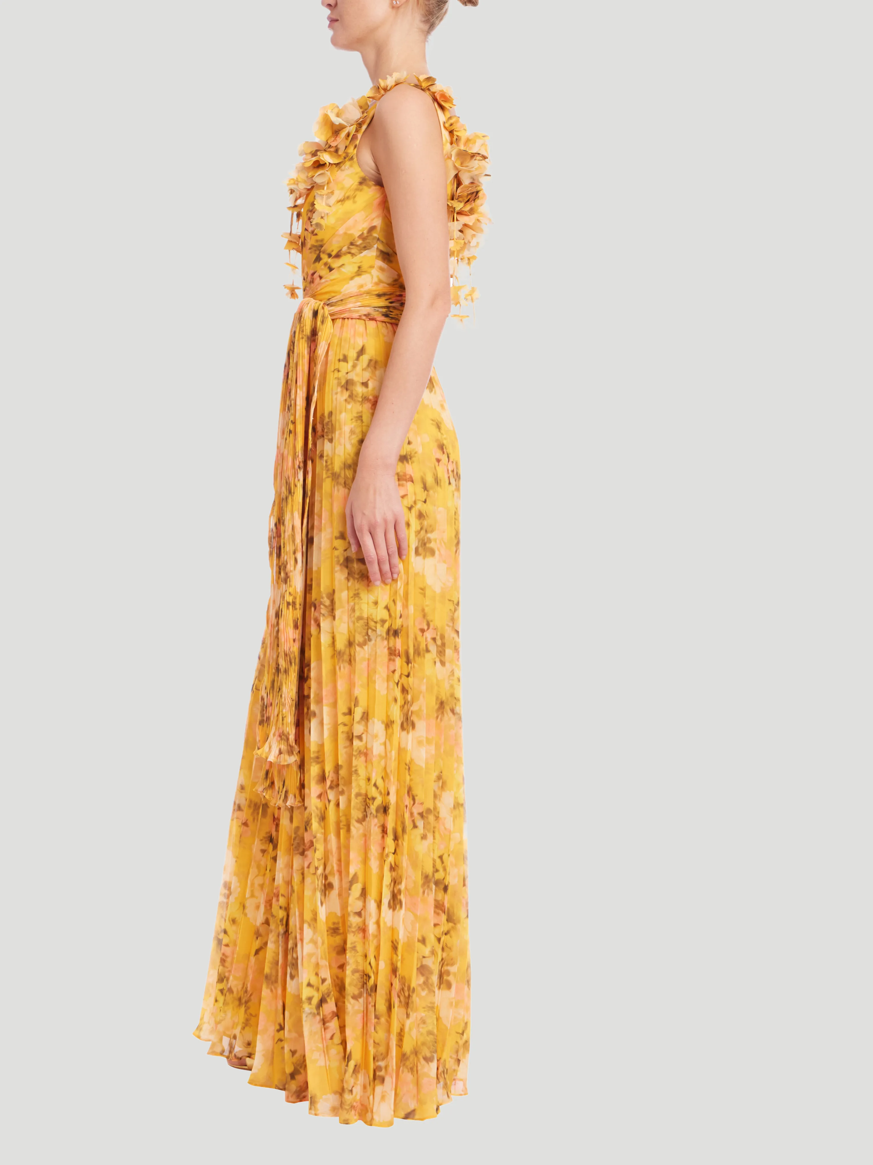 Printed Wide-Leg Jumpsuit