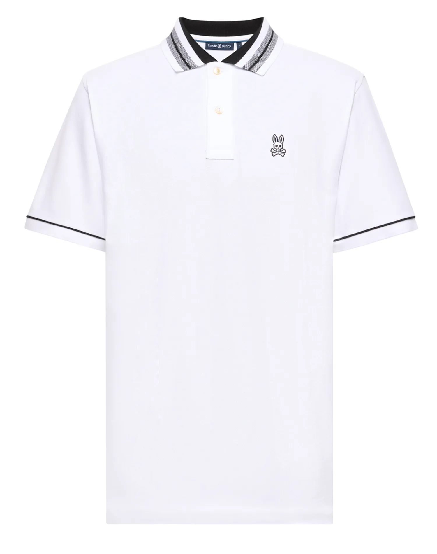 Psycho Bunny Henson Pique Polo - White