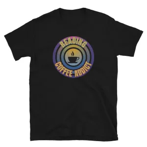 Reading Coffee Addict Graphic T-Shirt
