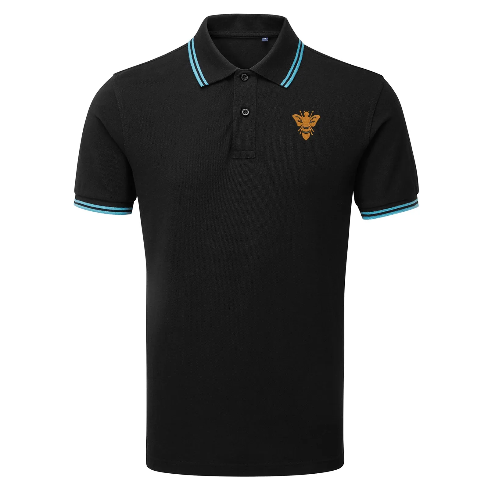 Retro Alloa 1982 Embroidered Tipped Polo Shirt