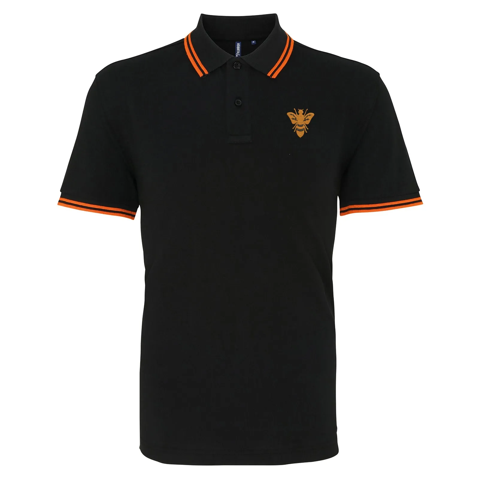 Retro Alloa 1982 Embroidered Tipped Polo Shirt