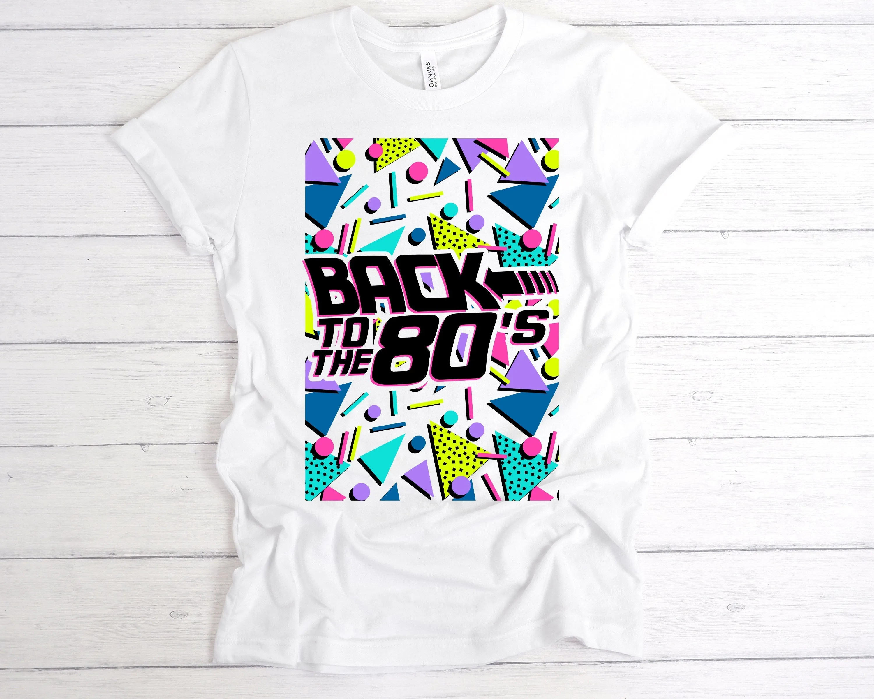 Retro Back To The 80s T-Shirt