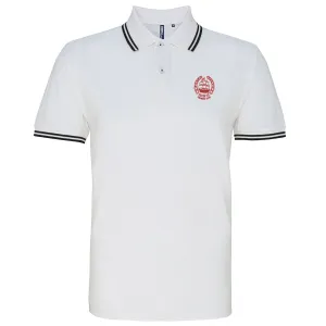 Retro Clyde 1982 Embroidered Tipped Polo Shirt