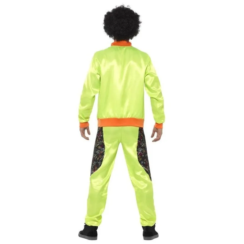 Retro Shell Suit Costume, Mens