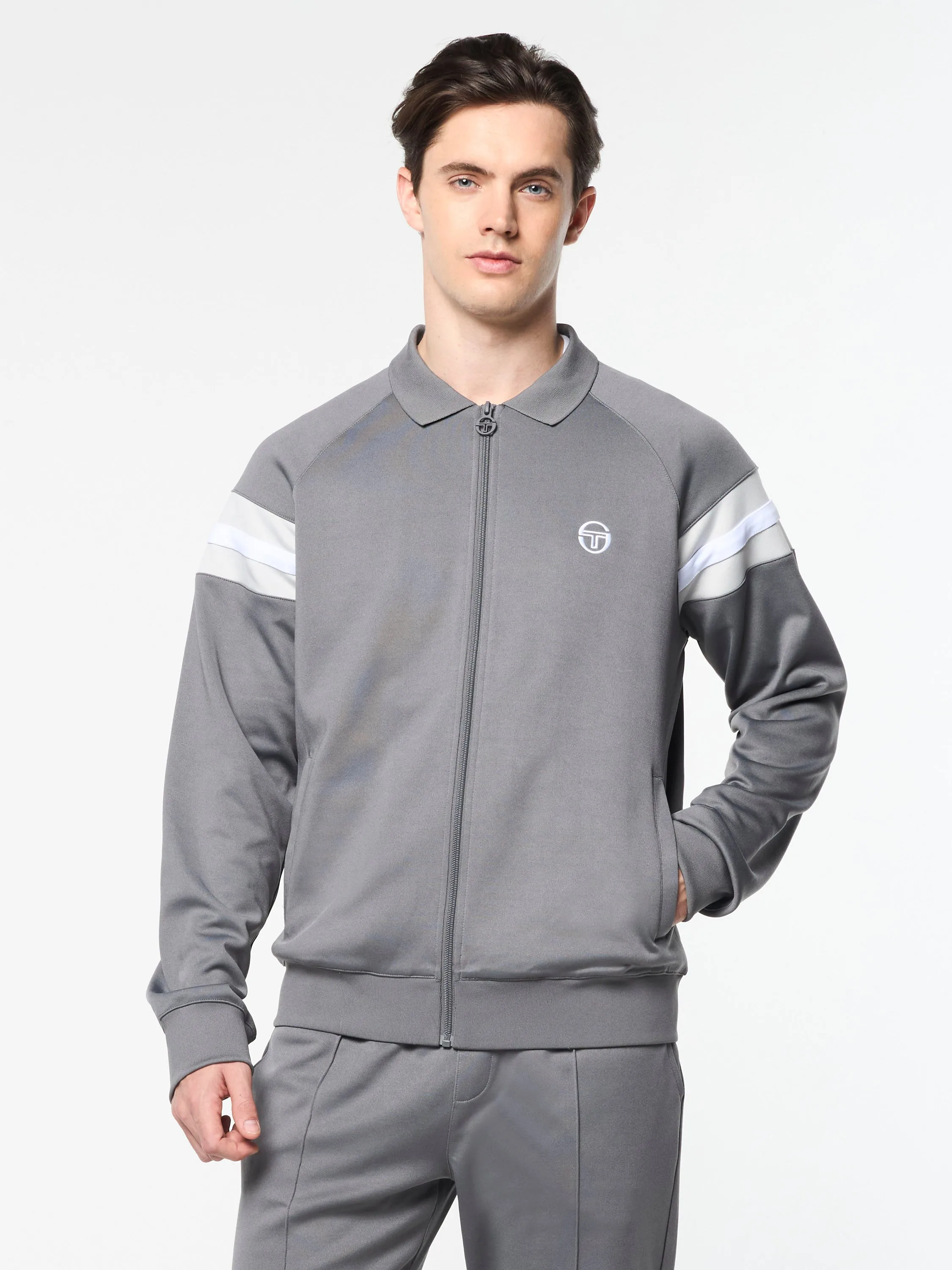 Rimini Track Jacket- Quiet Shade