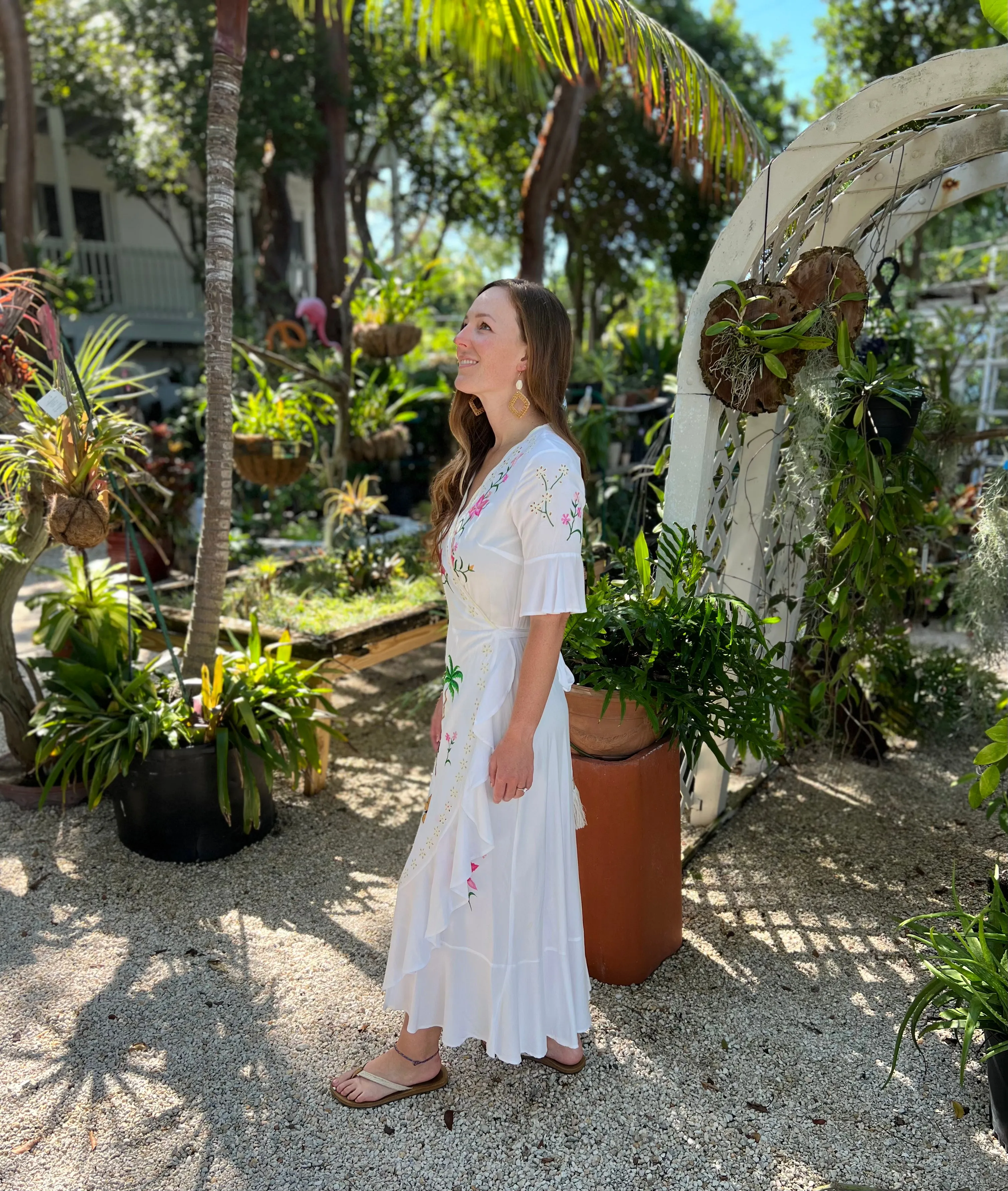 Rio Maxi Wrap Dress