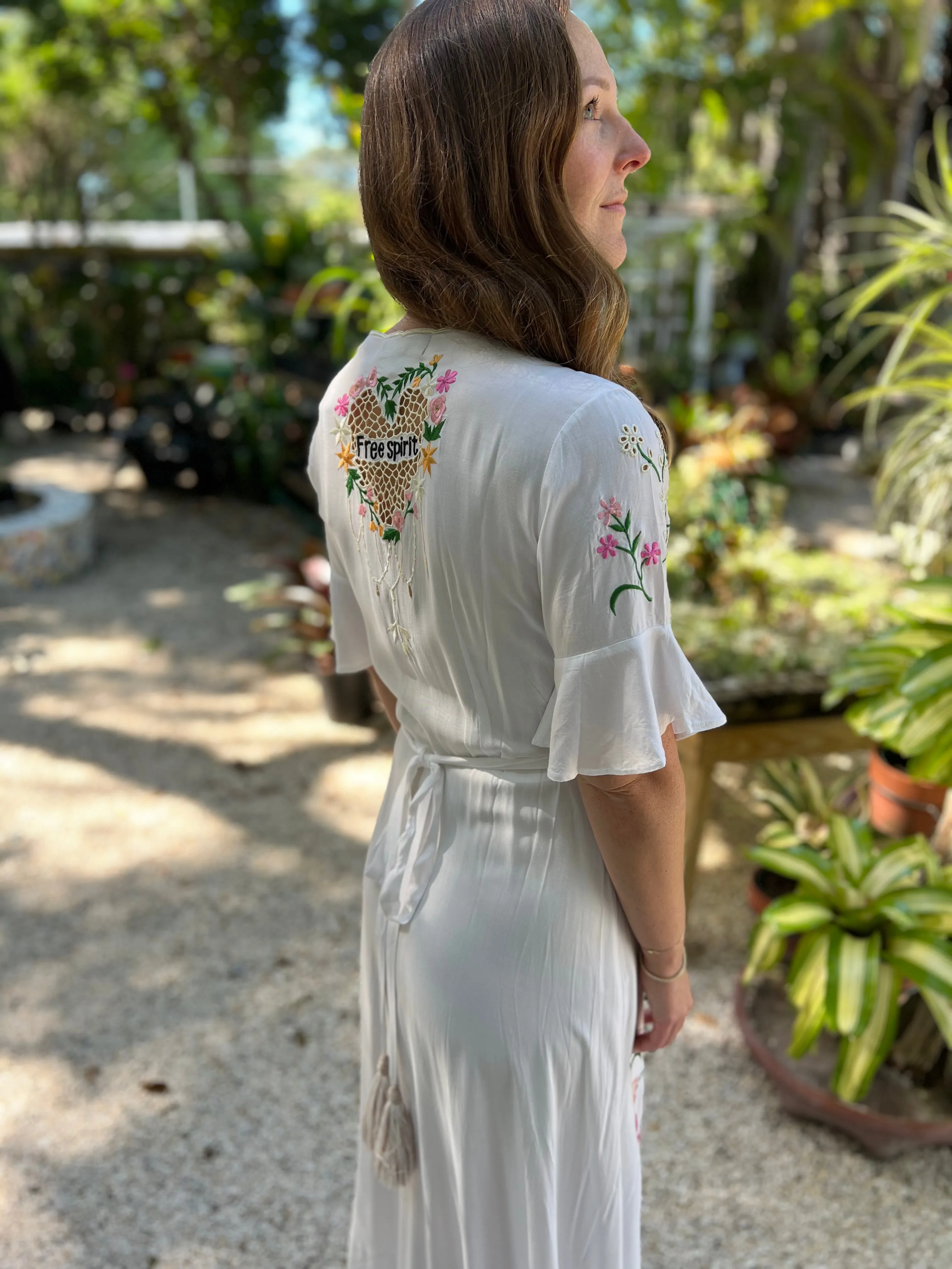 Rio Maxi Wrap Dress