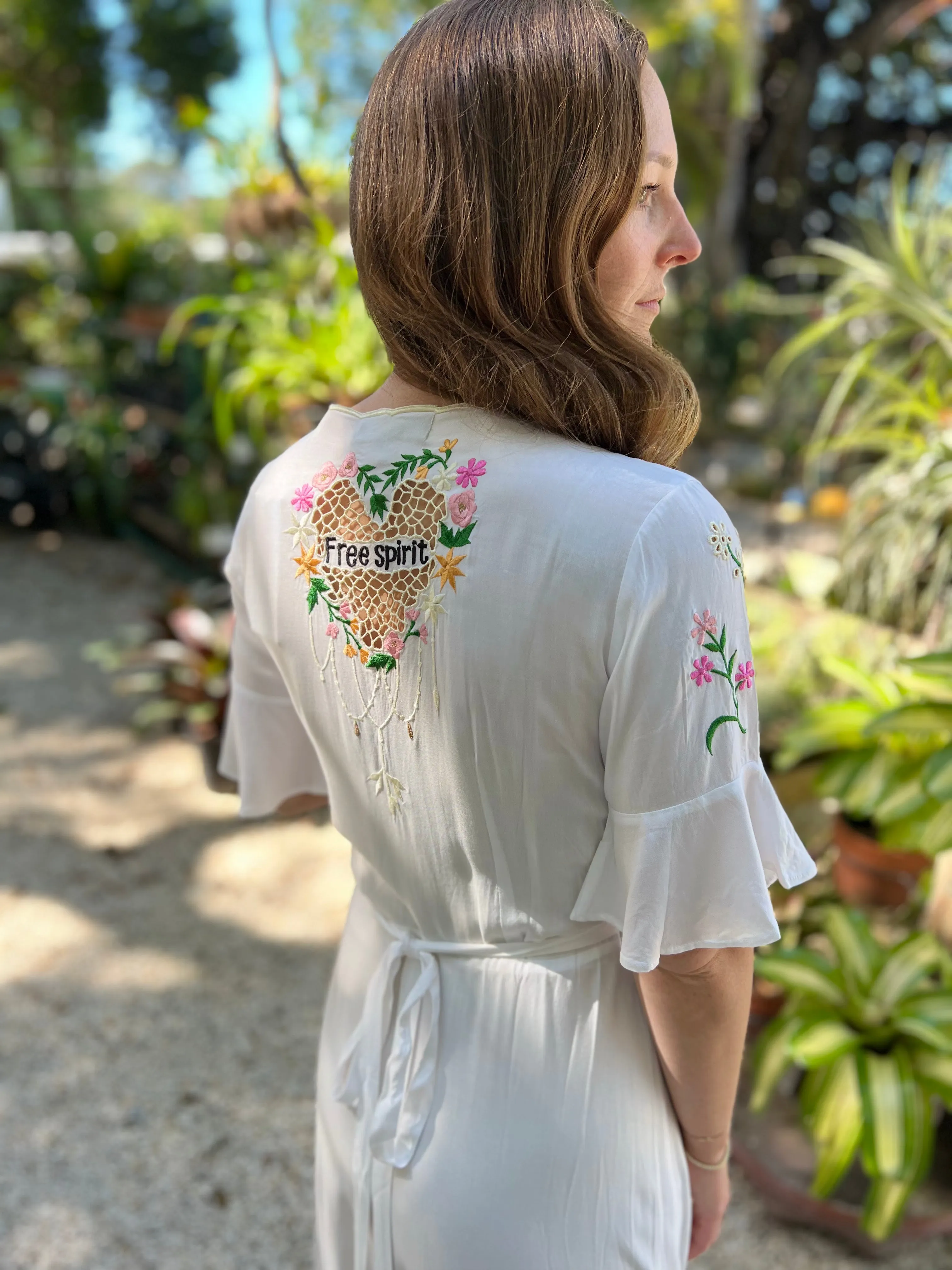 Rio Maxi Wrap Dress