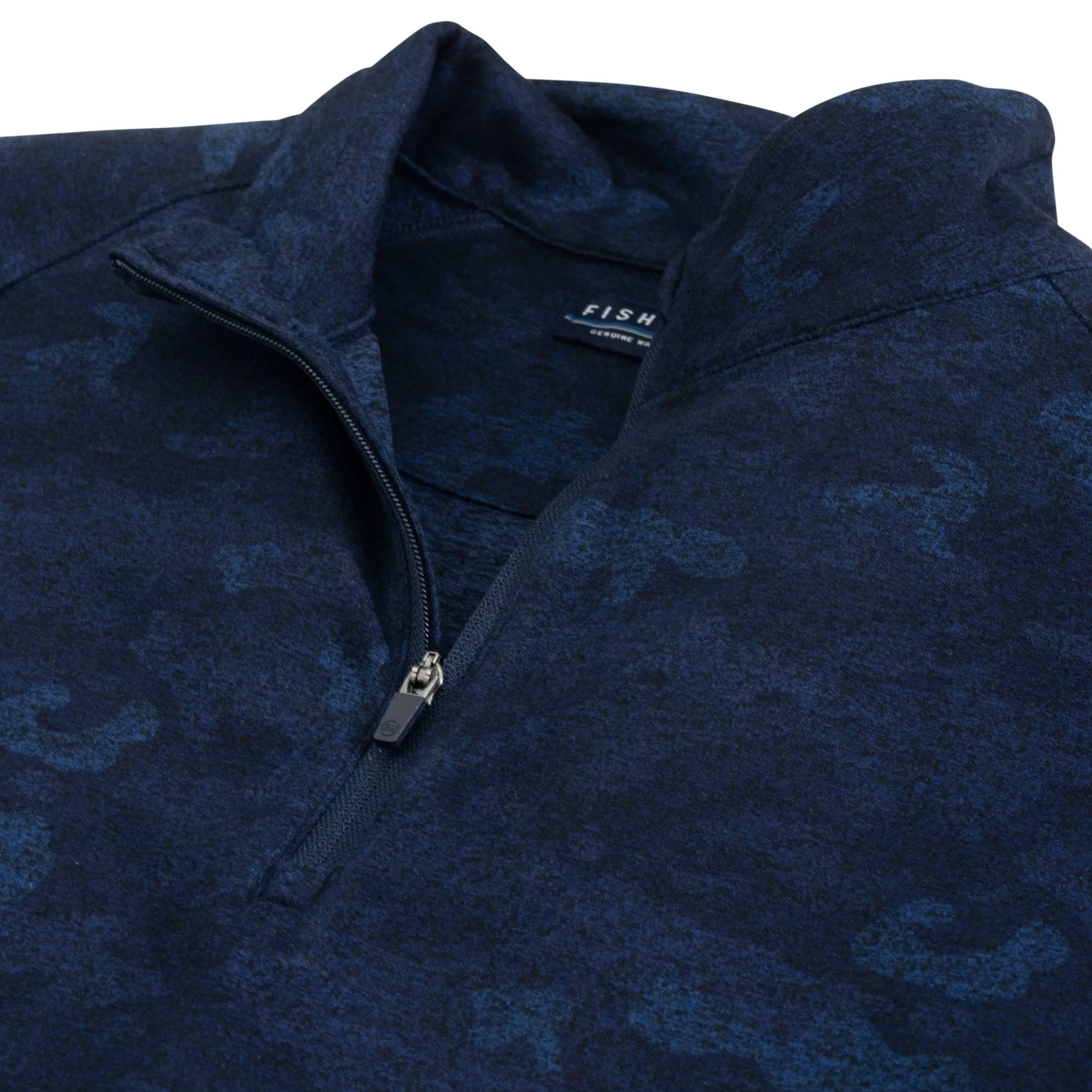 Roan Camo Print Quarter Zip