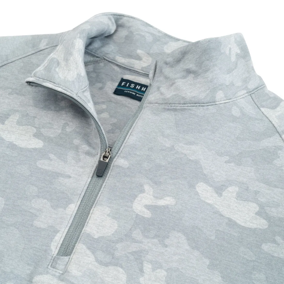 Roan Camo Print Quarter Zip