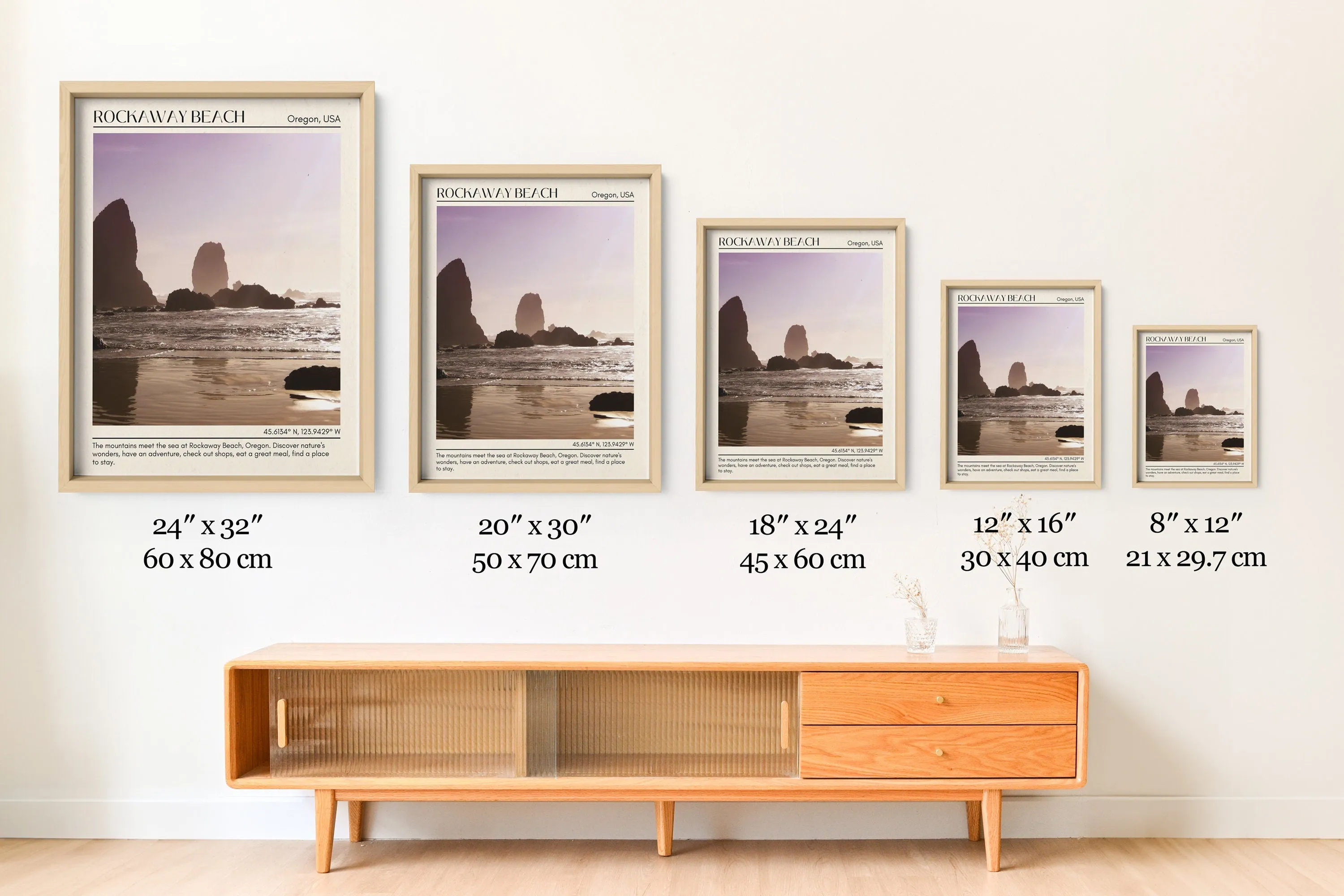Rockaway Beach Wall Canvas, USA