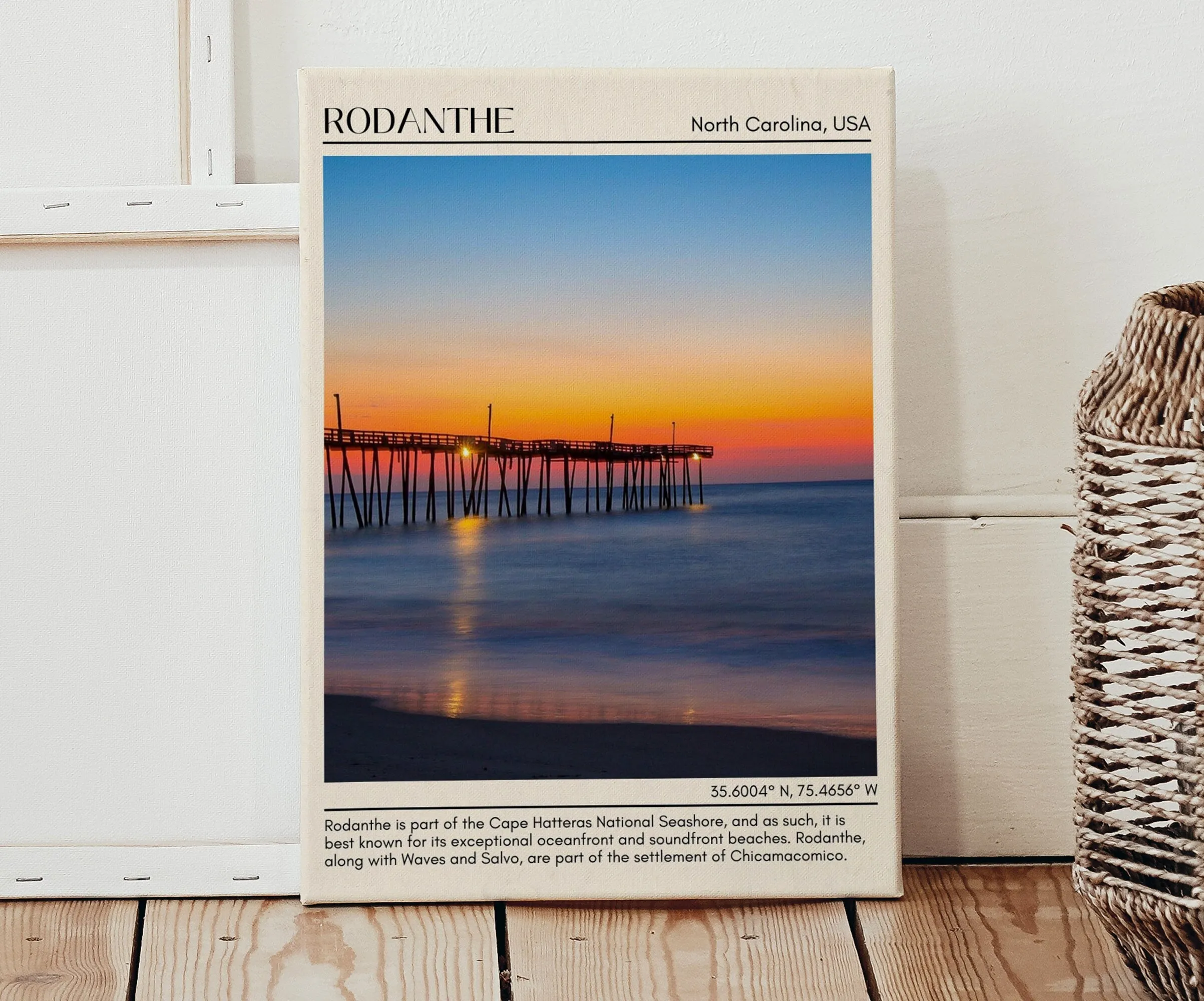 Rodanthe Wall Canvas, USA