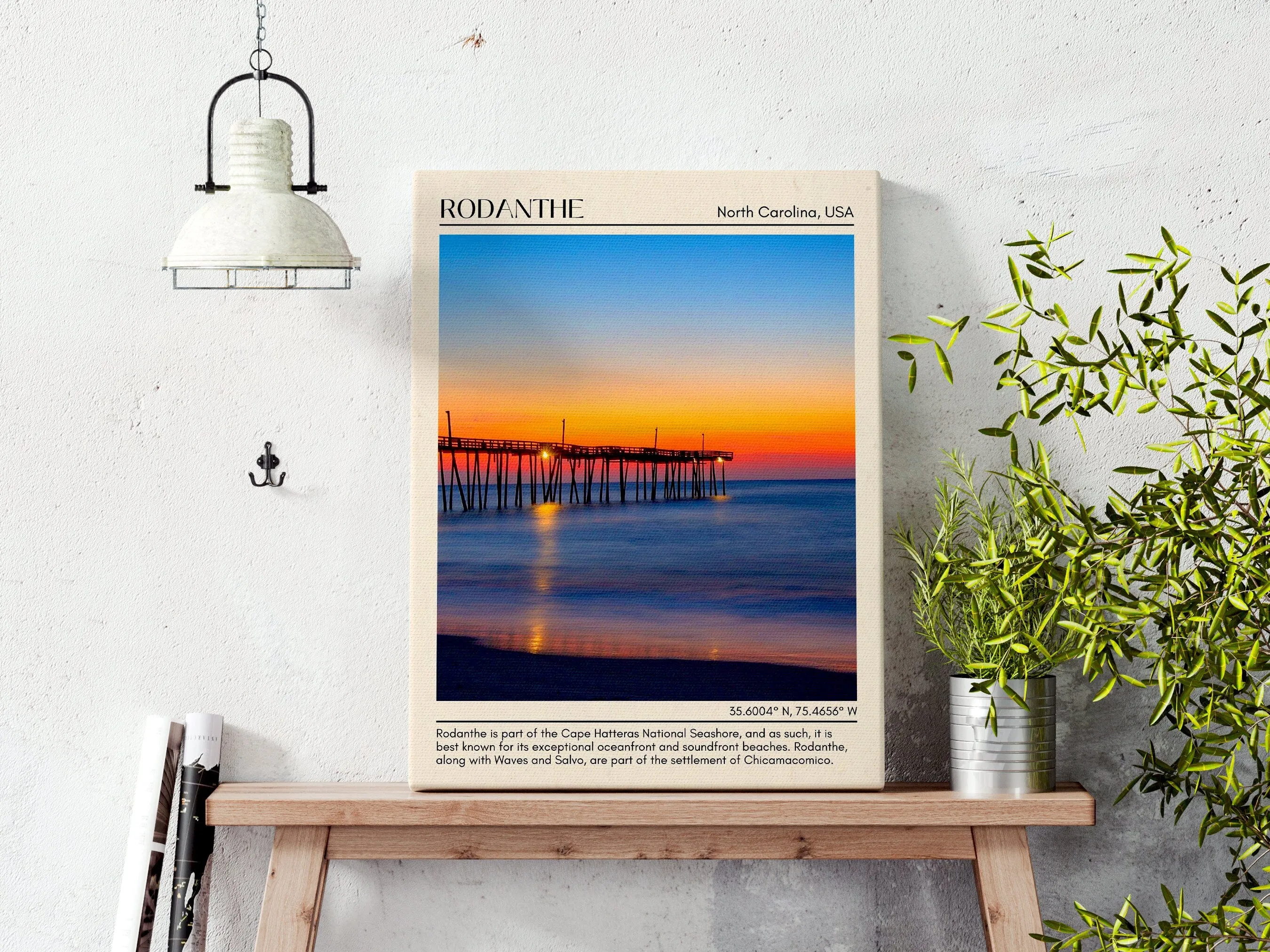 Rodanthe Wall Canvas, USA