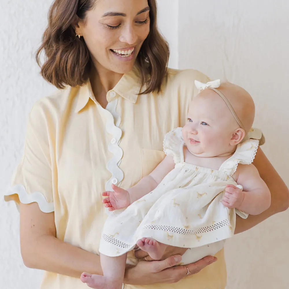 Ruffled Tank Dress | Geese
