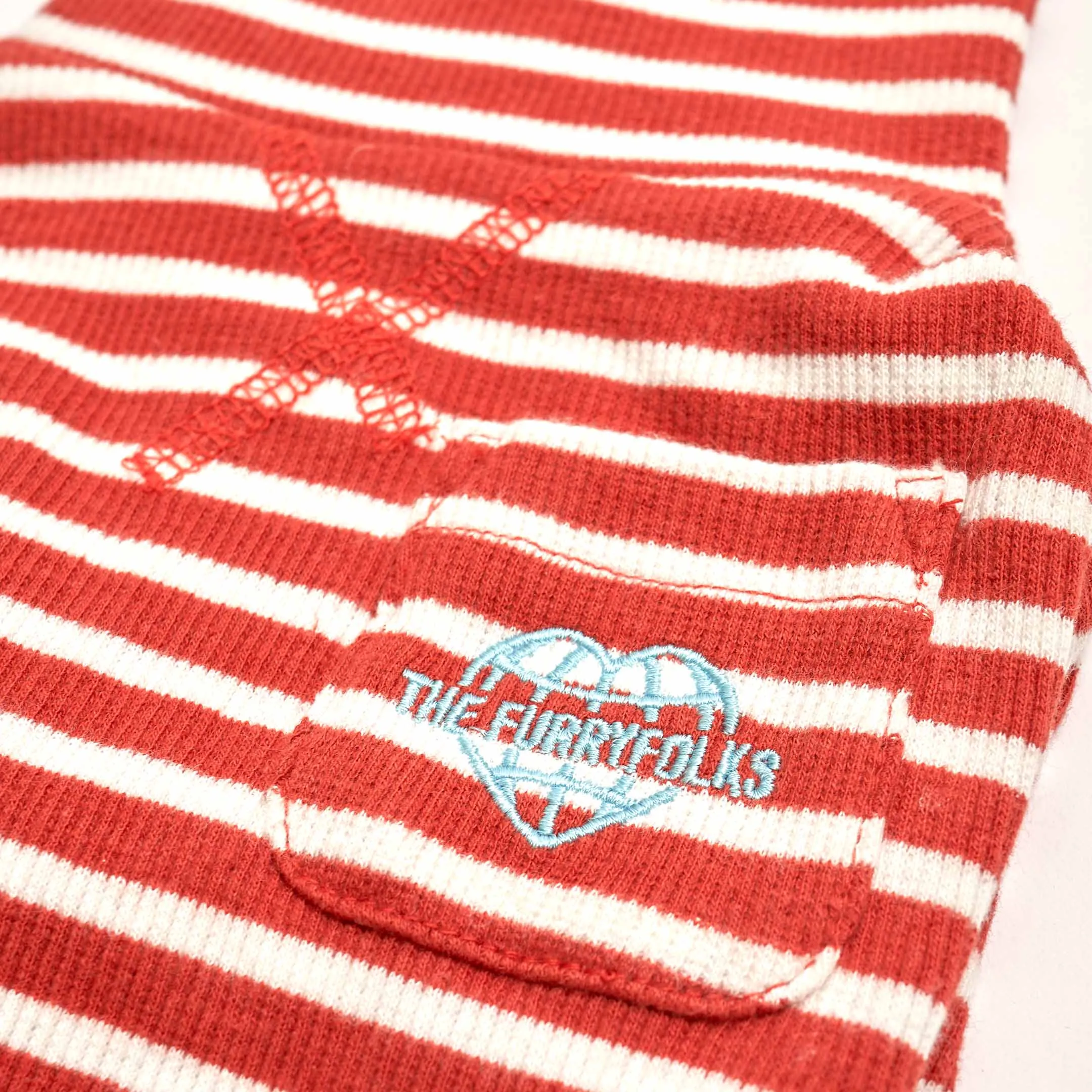 Rust & Ivory Stripe