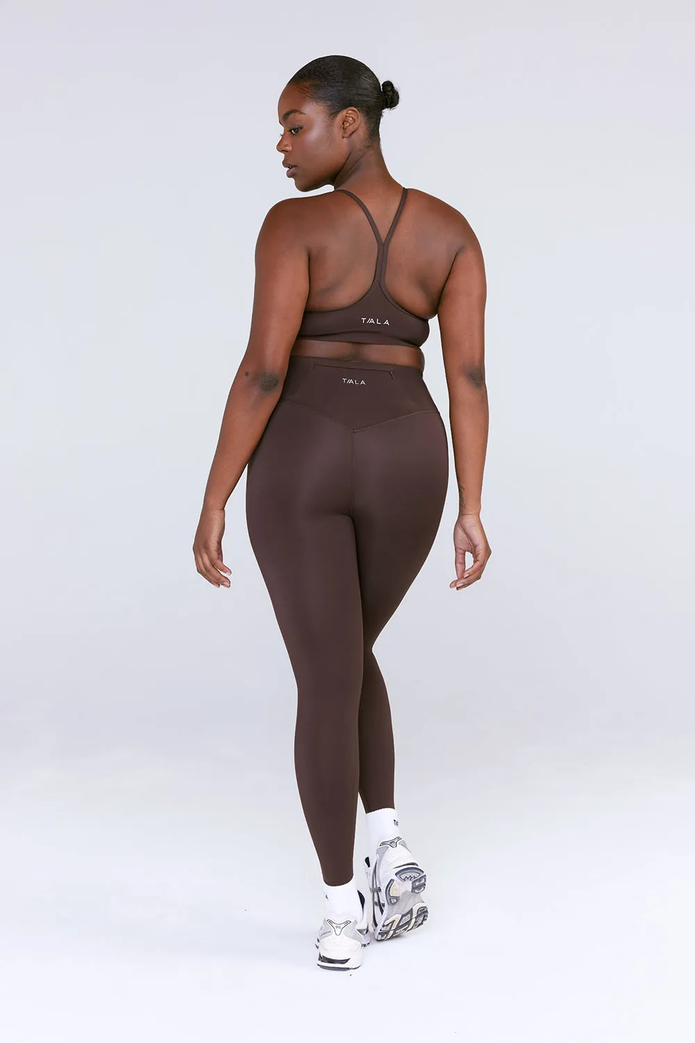 SKINLUXE HIGH WAISTED LEGGING - ESPRESSO