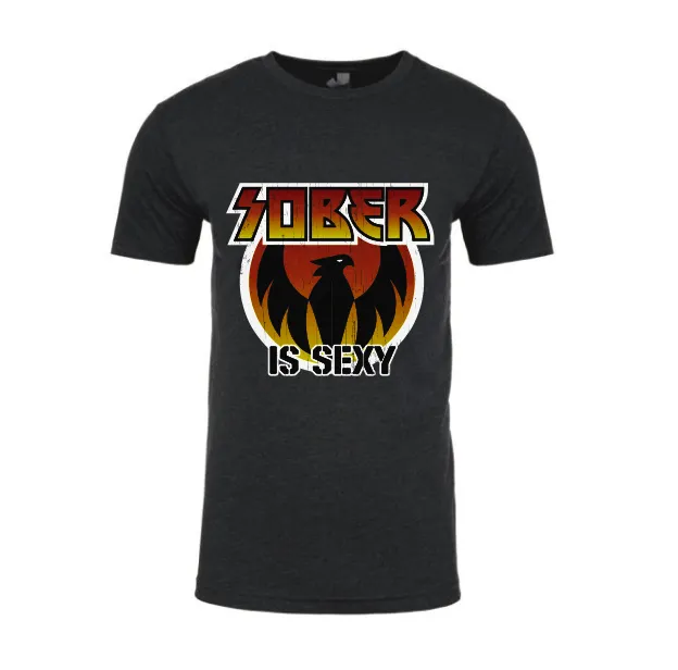 Sober Is Sexy T-Shirt | 80s Rock