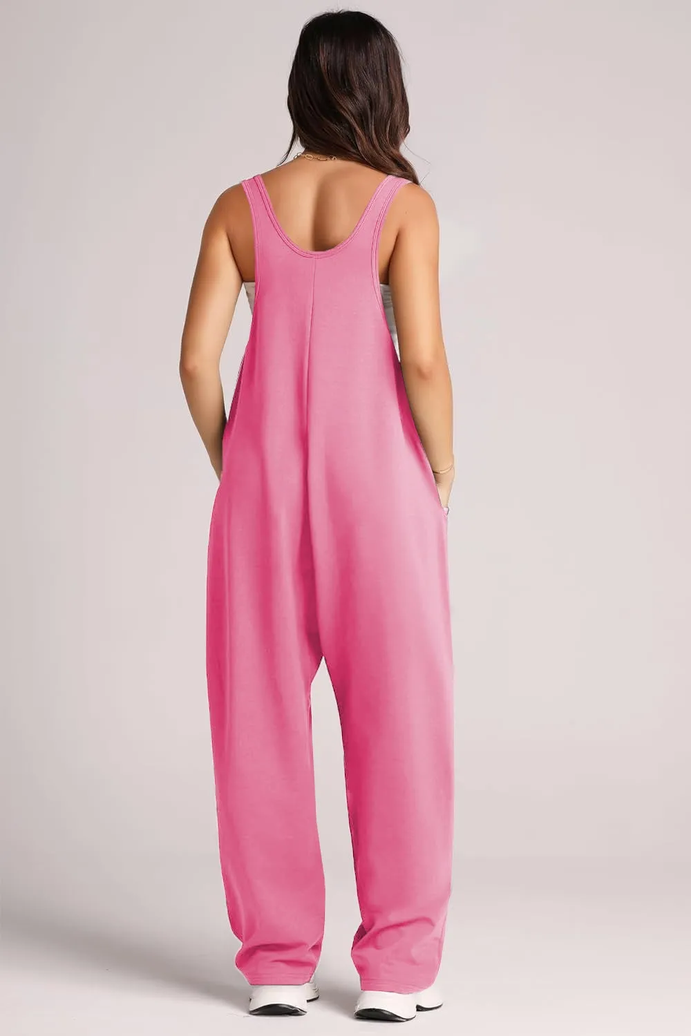 Sorcha Wide Strap Jumpsuit with Pockets