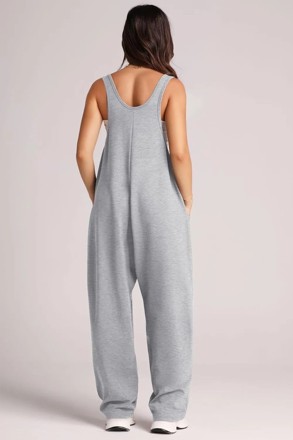 Sorcha Wide Strap Jumpsuit with Pockets