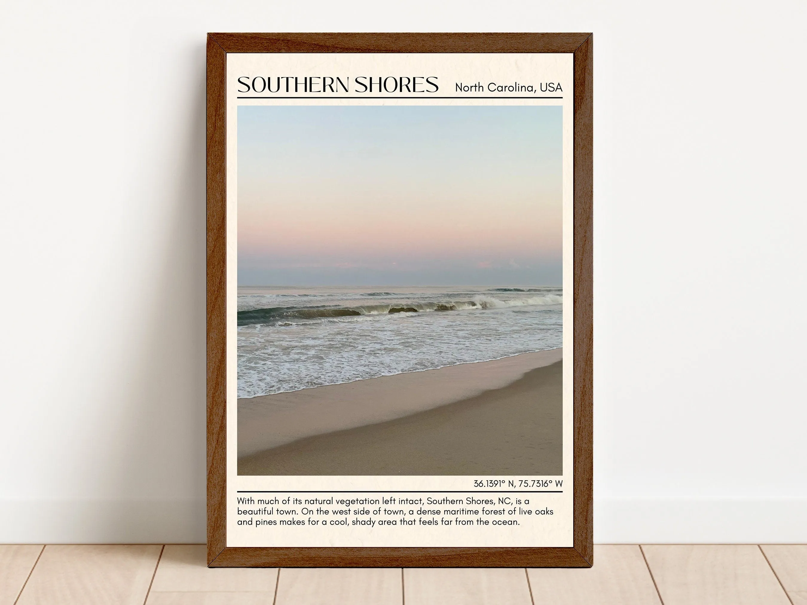 Southern Shores Wall Canvas, USA