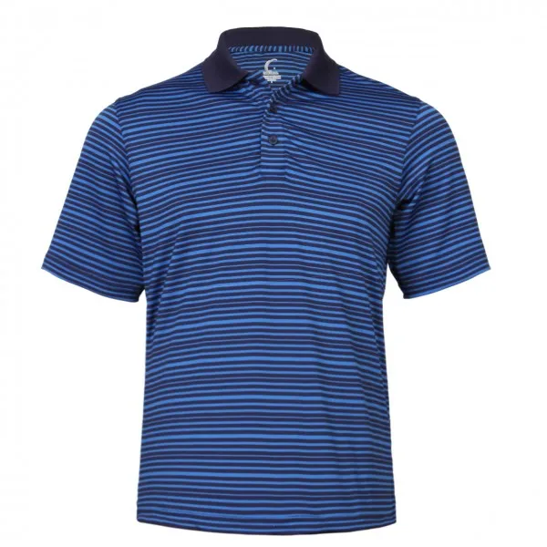 Striped Performance Polo