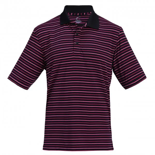 Striped Performance Polo