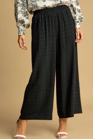 Style That Slays High Waisted Embellished Linen Pant