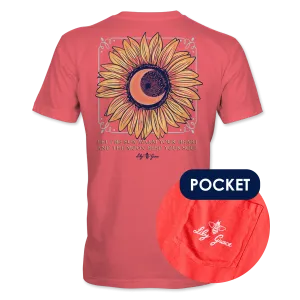 Sunflower Moon- Crescent Bloom T-Shirt