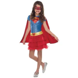 Supergirl Sequin Tutu Costume Size Toddler