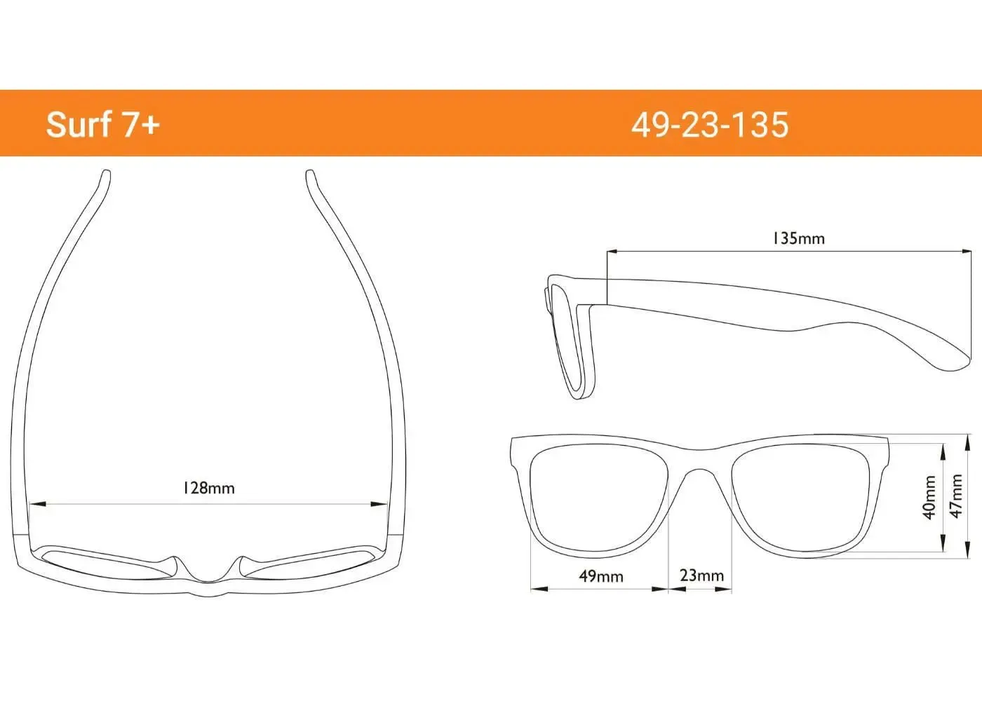 Surf Flex Frame Sunglasses