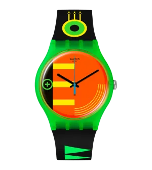 Swatch Neon Rider Originals Chrono 41mm SO29G106