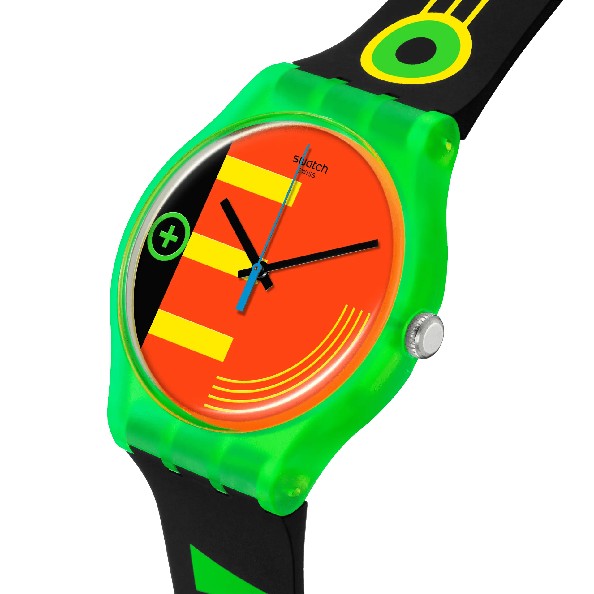 Swatch Neon Rider Originals Chrono 41mm SO29G106