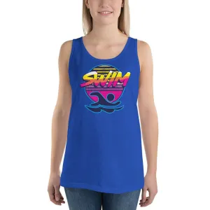 Swimmer Unisex 80s Retro Sun Tank Top