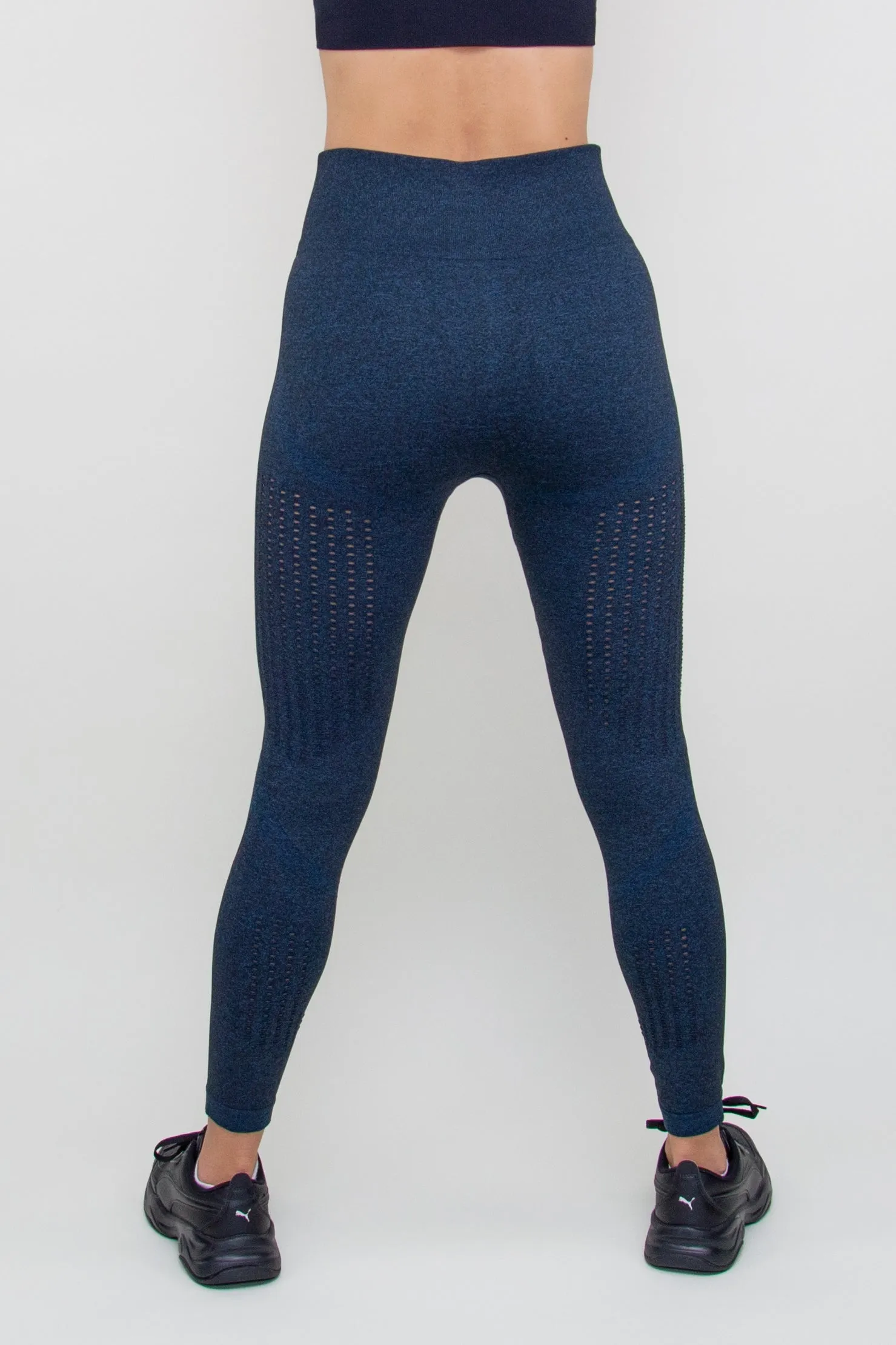 Tamprės "High Waisted Navy Blue"