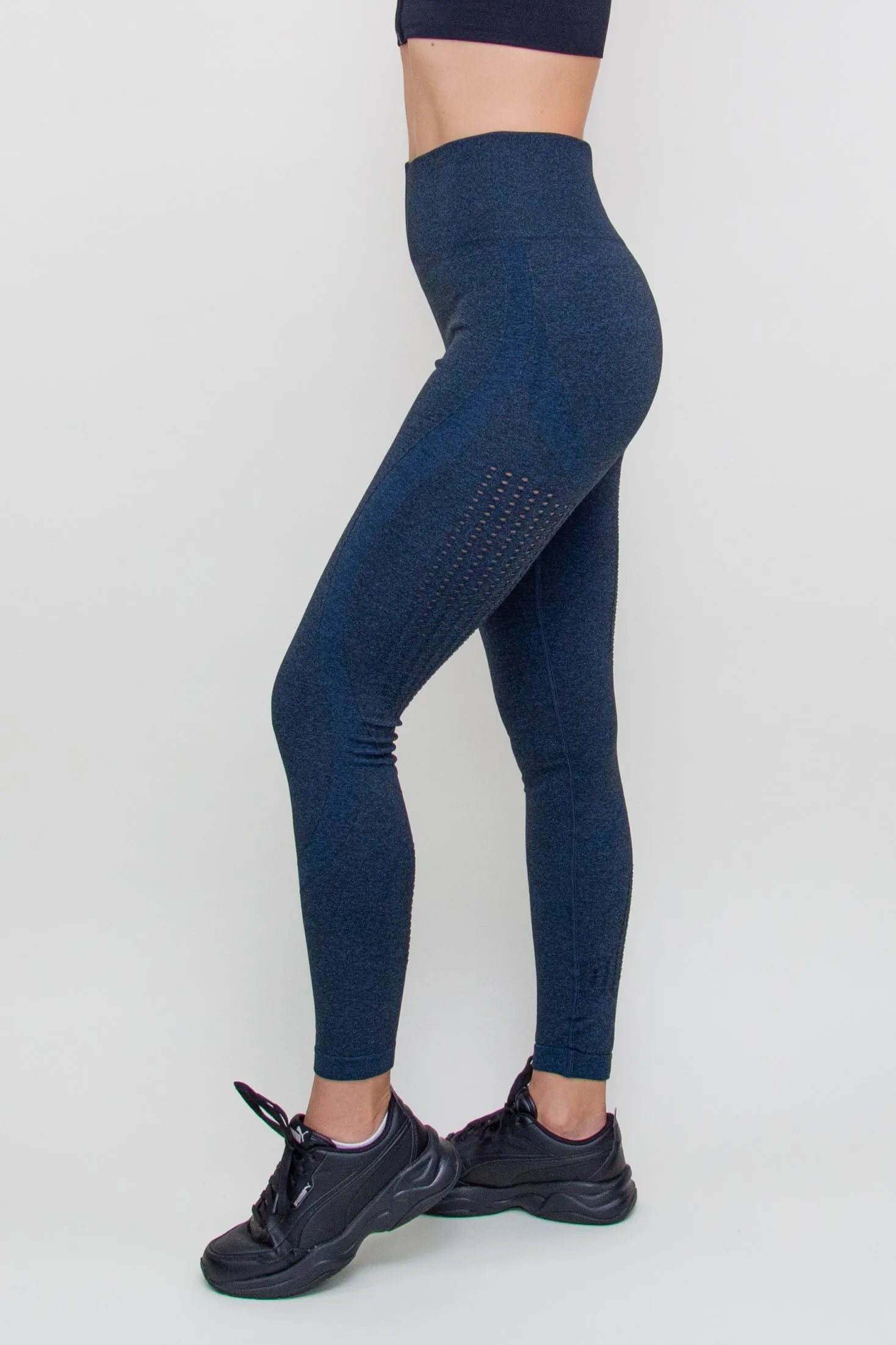 Tamprės "High Waisted Navy Blue"