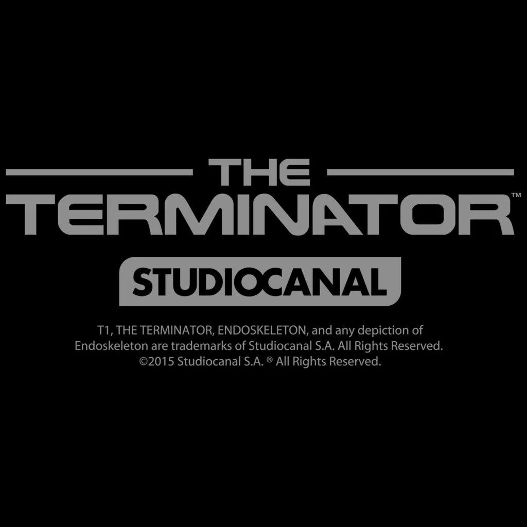 Terminator T-800 Head Official Women's T-shirt (Black)