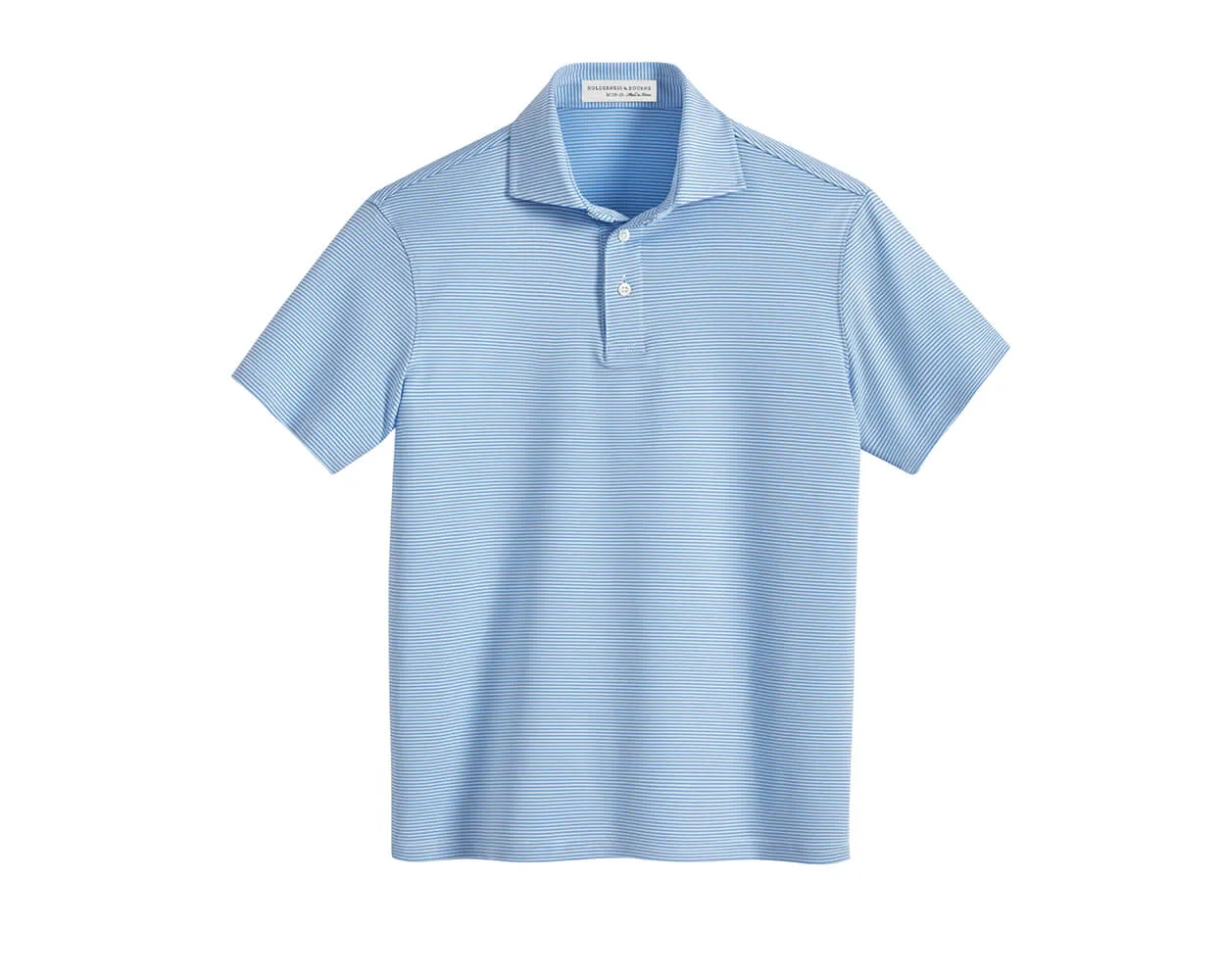 The Perkins Boys Shirt: Skye & White