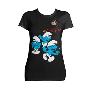 The Smurfs Group Smurfs Gargamel Official Women's T-Shirt (Black)