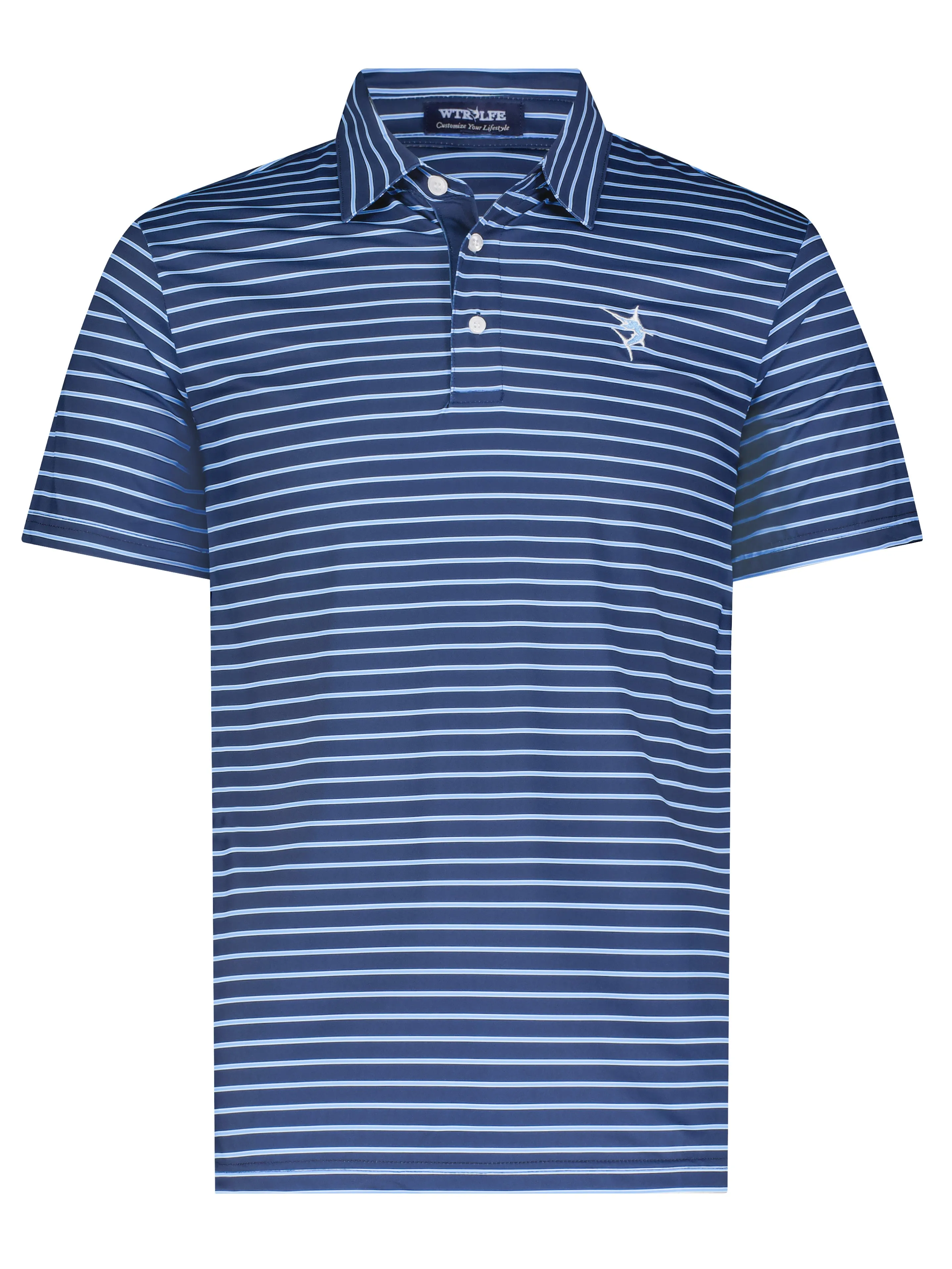 Tightlines Striped Polo