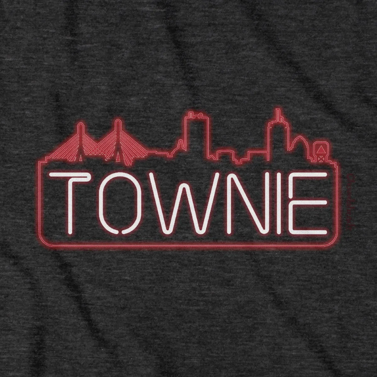Townie Neon Sign T-Shirt