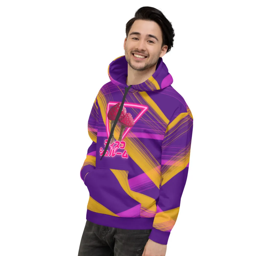 Unisex Hoodie, Disco Shroom